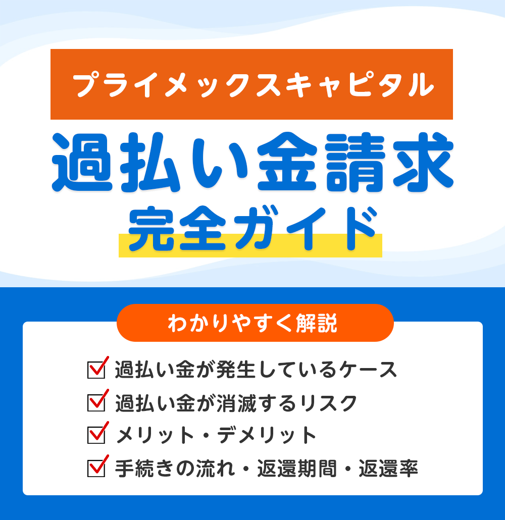 プライメックスキャピタルの過払い金請求 完全ガイド