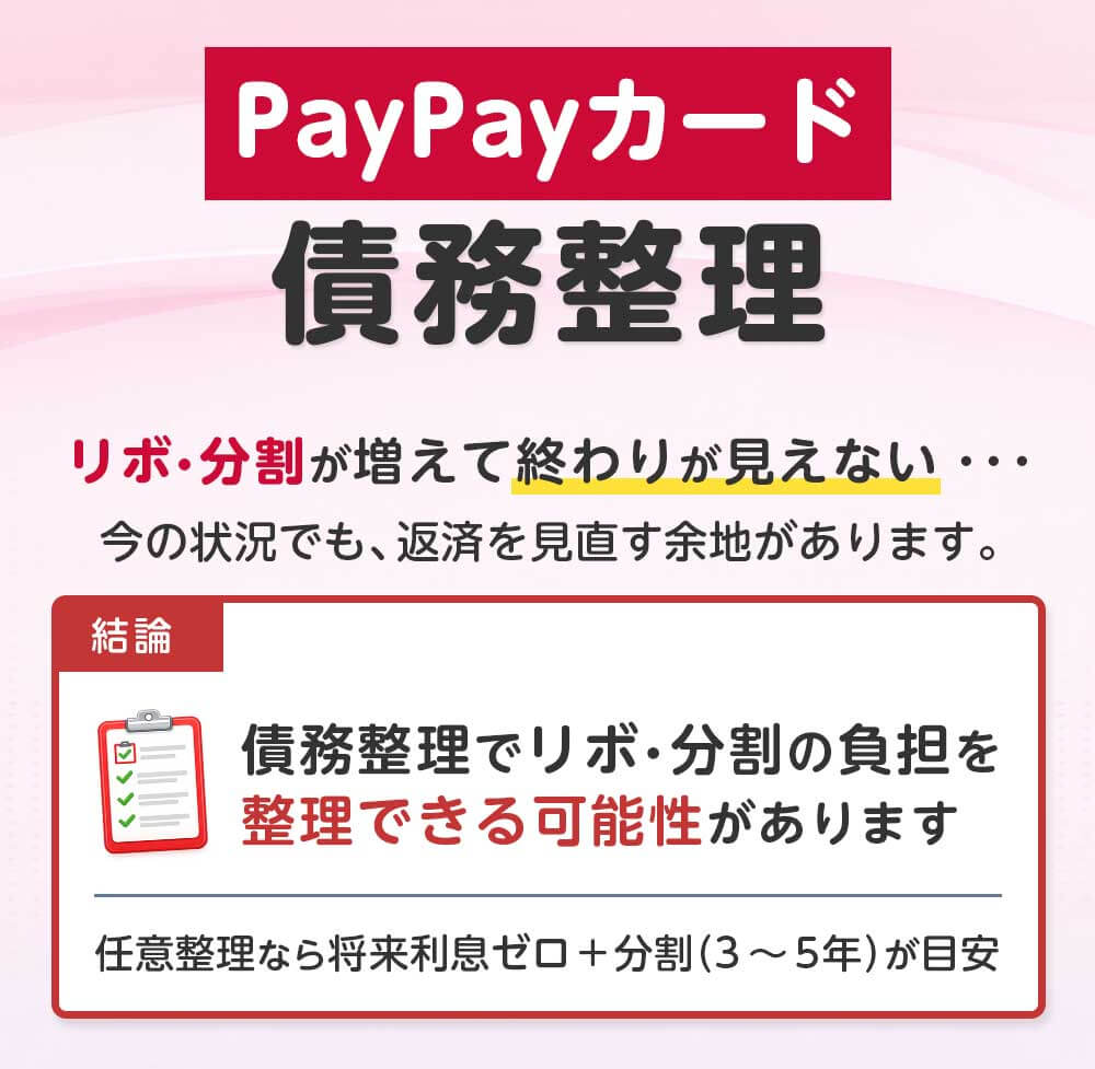 PayPayカードの債務整理 完全ガイド