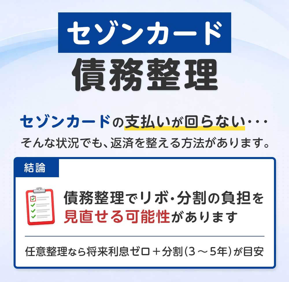 クレディセゾン（セゾンカード）の債務整理 完全ガイド