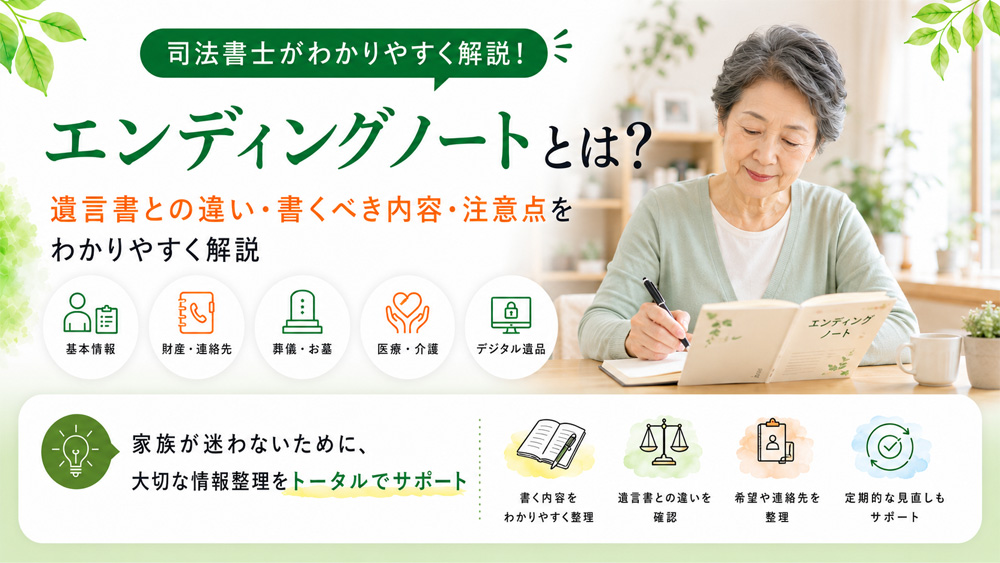 エンディングノートとは？