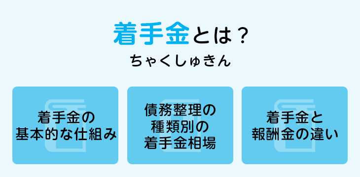 着手金とは？