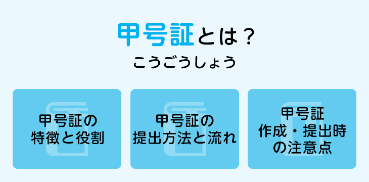 甲号証とは?