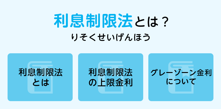 利息制限法とは?