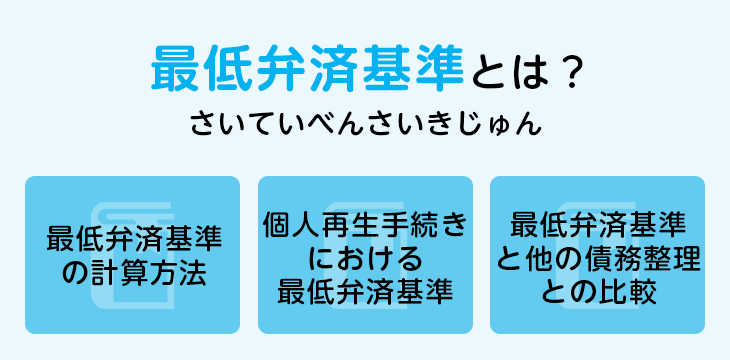 最低弁済基準とは？