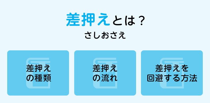 差押えとは?
