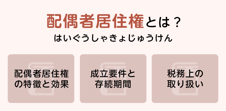 配偶者居住権とは?