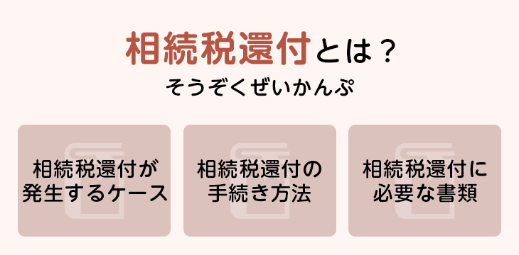 相続税還付とは?